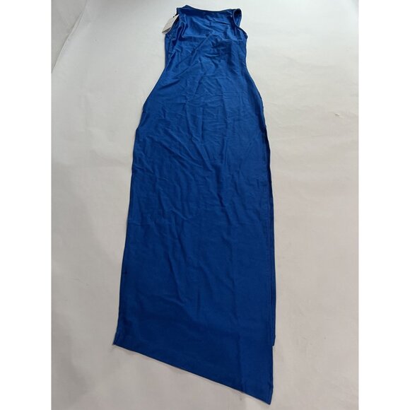 YG Collection Florence Knotted Maxi Dress in Blue - Picture 3 of 4